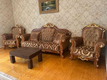 диваны из германии: 6053 //& Lamie Divan 2 kreslo satilir Tep tezedi Satilir 500 azn