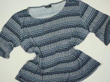 bluzki z lnu na lato: Janina, Women's blouse, size 4XL (EU 48)