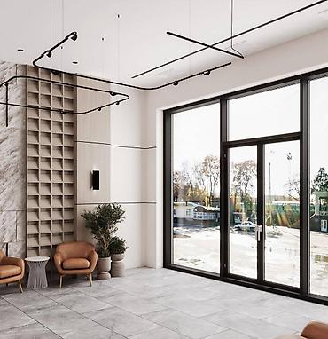 open space: ОФИС В АРЕНДУ | 160 м² Трёхэтажный бизнес-центр в центре Бишкека на — 2