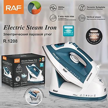 par utuleri: №: 16433 Məhsulun adı: Elektrik buxarlı ütü RAF R.1208 2200W Brend — 2