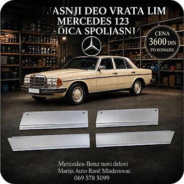 Pragovi i sajtne: SAJTNE MERCEDES 123 SAJTNA PRAG KADICE VRATA RUB DZEP PATOS | — 2