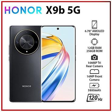 honor 8x kabro: Honor X9 5G, 256 GB, rəng - Qara, Sensor, Barmaq izi, İki sim kartlı — 2