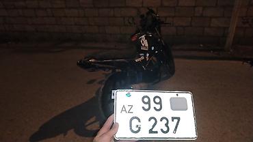 Motosikletlər: Xüsusiyyətlər: - Nömrə nişanı: AZ 99 G 237 (dövlət qeydiyyat nişanı — 1