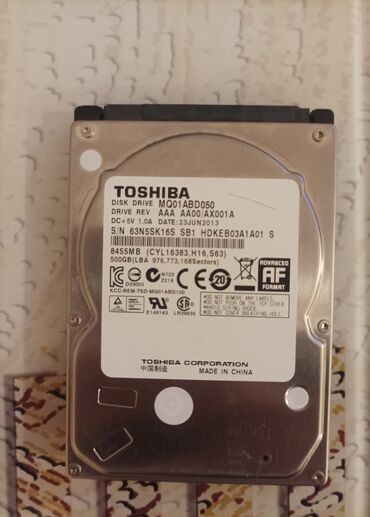 azercell data kart qiymeti: Toshiba Harddisk Satılır 500GB heç bir problemi yoxdur ev şəraitində 2