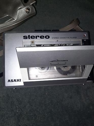 Stari uređaji: ASAHI stereo kasetofon – prenosni “walkman” tip radi - Stereo kaset — 1
