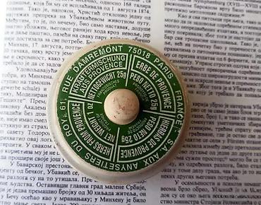 Staro posuđe i escajg: VTG Herbs De Provence posuda sa poklopcem oko 1960. Stara francuska — 5