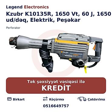 perfarator: Elan başlığı: Perforator Kzubr K10135R, 1650 Vt, 60 J, 1650 ud/dəq — 1