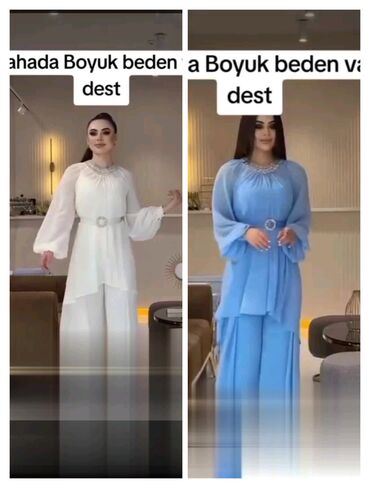 Dəstlər, kostyumlar: Böyük bədən ölçülü də var🥰