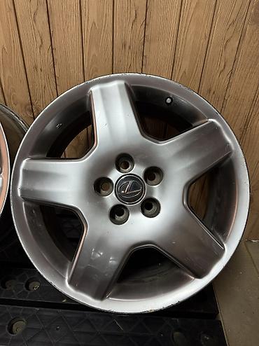 Диски: Литые Диски R 18 Lexus, Комплект, отверстий - 5, Б/у — 6