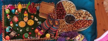 novruz rəsmləri: Novruz bayramı üçün nəzərdə tutulmuş bu dekorasiya, bayram süfrənizə