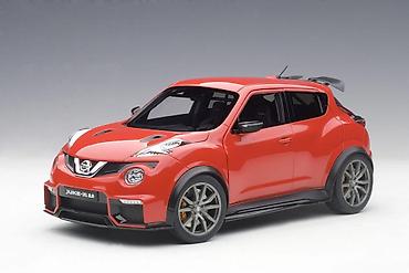 odece: 🔴 Nissan Juke-R 2.0 – 2016 – Red – 1:18 – Autoart Detaljan model — 1
