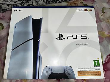 playstation 5 1tb: Sony PlayStation 5 (PS5) – 1 TB versiya - Model: PlayStation 5 — 1