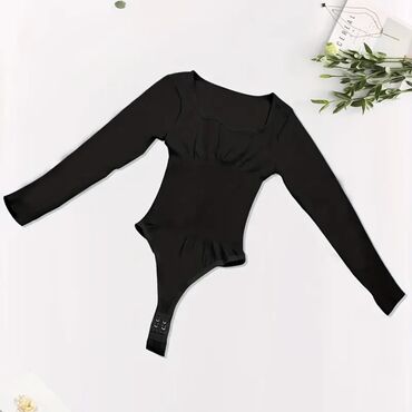 женское нижнее белье кружевное: Боди, Китай, Утягивающая модель, Трикотаж, L