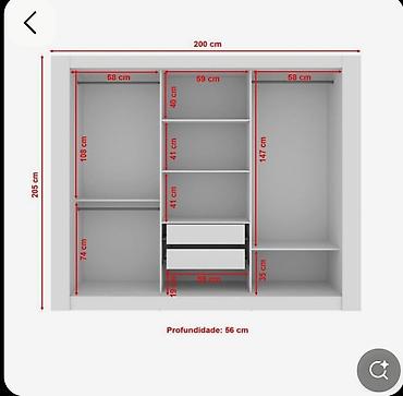 Гарнитуры для прихожей: Гарнитур для прихожей, Шкаф, Металл, цвет - Белый — 22