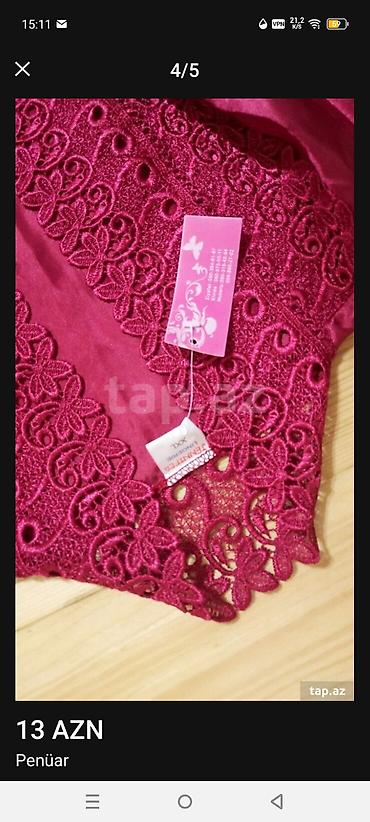 Нижнее белье: JENNIFER Lingerie markalı qadın penüarı və gecə donu dəsti. - Rəng — 5