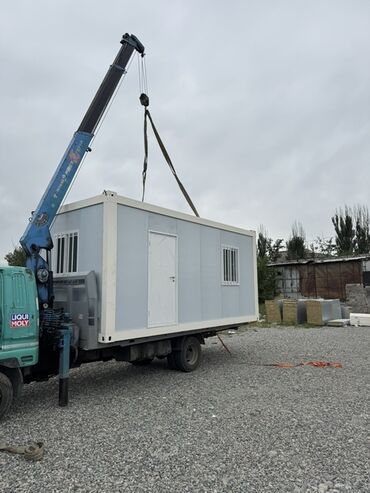 Контейнеры: Бытовой модуль/контейнерное здание (вагончик) - Размер приблизительно — 3