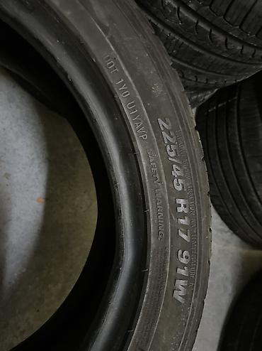 45: Шины 225 / 45 / R 17, Лето, Б/у, Пара, Легковые, Корея, Kumho — 3