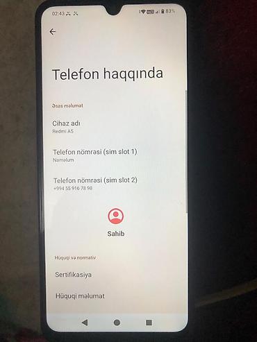 xiaomi redmi telefonlar: Xiaomi 64 GB, rəng - Qara, 
 Barmaq izi, İki sim kartlı — 3