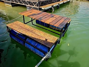 Ostali nameštaj: PREDIVAN SET NA VODI ZA POTPUNI UZITAK I ODMOR | Predivan sto sa — 1