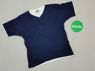 Koszulki: Koszula, 8 lat, wzrost - 128 cm., stan - Dobry, wzór - Jednolity kolor, kolor - Niebieski