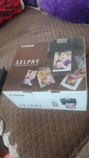 Elektronika: Canon SELPHY CP1300 kompakt foto printer - Rəng: Black (qutuda
