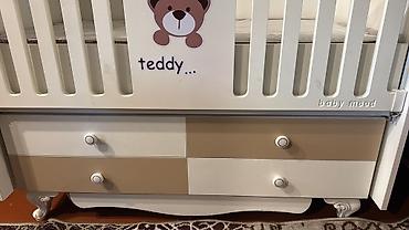 Beşiklər: Uşaq beşiyi – Baby Mood “Teddy” modeli - Rəng: ağ və bej — 3