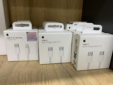 Кабели Apple для зарядки и синхронизации: - USB‑C to Lightning Cable