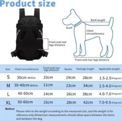 Daşıma çantaları: Pişiklər və mini itlər üçün daşımaq üçün Rüqzak.S razmerdir(2.5 kq) — 7