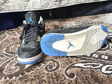 jordan 4: Мужские кроссовки, 40, Air Jordan, Б/у, цвет - Черный — 5