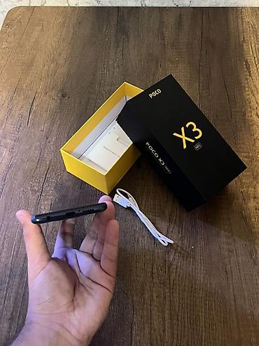 kt 8 max: Poco X3 NFC, 128 GB, rəng - Qara, Barmaq izi — 5