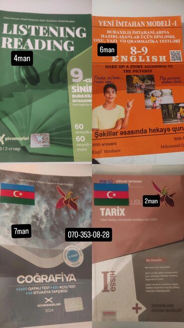 Buraxılış imtahanlarına hazırlaşanlar üçün nəzərdə tutulmuş ingilis