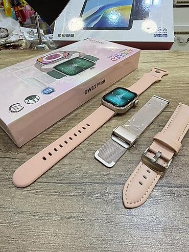 smart telefon: Yeni, Smart saat, Sensor ekran, rəng - Çəhrayı — 1