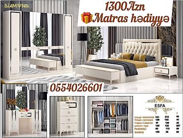 Yataq otağı dəstləri: İkinəfərlik çarpayı, Yeni -da lalafo.az — 43 Yataq otağı dəstləri: İkinəfərlik çarpayı, Yeni — 43