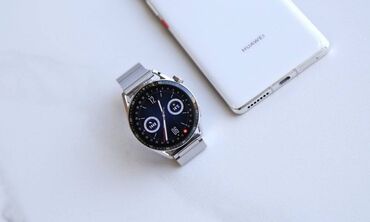 huawei watch gt 3: Новый, Смарт часы, Huawei, цвет - Серебристый