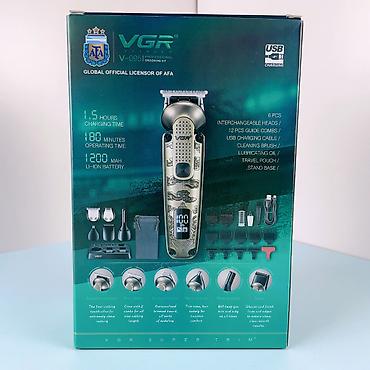 beard oil vitamin c: VGR 095 - Trimmer dəsti 8in1 IPX6 6000RPM 1200mAh TYPC . Qiyməti — 8