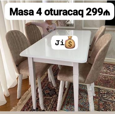 Ev üçün dekor: Yeni, 4 stul