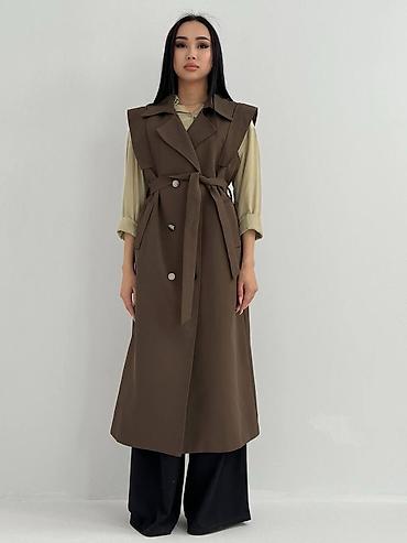 плащ озк: New collection😍 качество lux💫 трену безрукавка❤️ артикул: #1152-2 — 3
