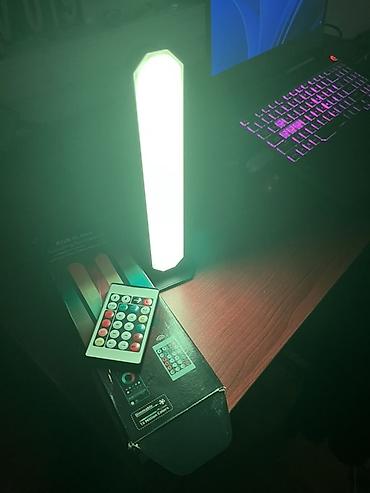 dekor masa: RGB masa işıq sütunu – pultla idarə olunan atmosfer lampası - RGB IC — 2