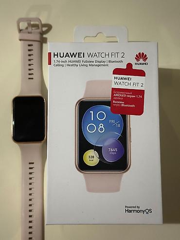 Наручные часы: Новый, Смарт-часы, Huawei, цвет - Розовый — 1