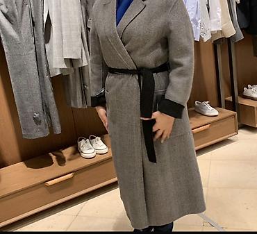 massımo: Palto, Massimo Dutti, S, rəng - Boz — 1