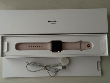 apple watch series 3 baku: İşlənmiş, Smart saat, Apple, Sensor ekran, rəng - Çəhrayı