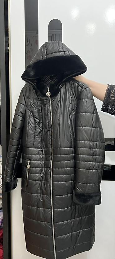 brend geyimler: Palto, 3XL, rəng - Boz — 1