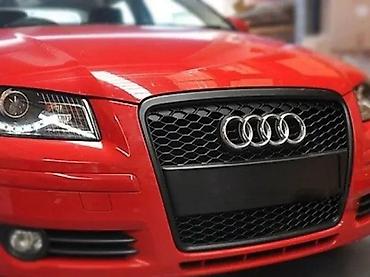 RS RS3 GRILL MASKA BEZ ZNAKA AUDI A3 8P (8) | RS3 RS - Look Prednja