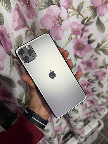 apple studio display: IPhone 11 Pro Max, Б/у, 256 ГБ, Matte Space Gray, Защитное стекло, 75 % — 1
