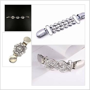 Другая женская одежда: Брошь, брошка зажим соединительный для кардигана, свитера, шали — 5