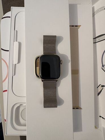 часы купить бишкек: Продаю новые  Apple Watch Series 9 with Stainless Steel Case. Купила