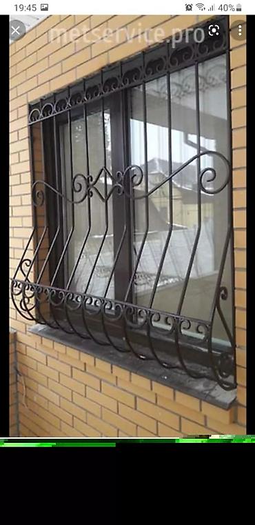 Решетки для окон: Решетки для окон, Кованные, На заказ, Платная установка — 5