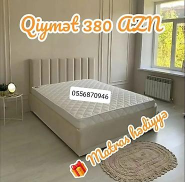 Çarpayılar: Yeni, İkinəfərlik çarpayı, Bazasız, Matras ilə, Siyirməsiz, Azərbaycan — 5