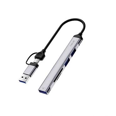юйшенюань отзывы: Хаб Wiwu ZOLO 5 in 1 USB-C/USB-A Wi-HB003 Grey art.3756 наш адрес - — 1