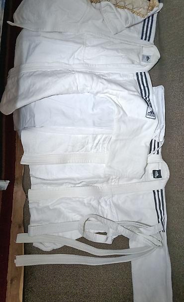 cüdo: Adidas judo/ciudo kimonosu dəsti - Brend: Adidas (loqolu, 3 zolaqlı — 2